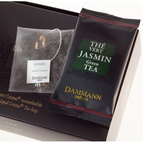 Ceai Dammann VERT de CHINE au JASMIN