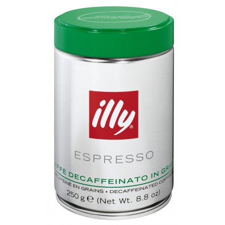 illy Espresso monoarabica boabe decafeinizata 250gr