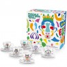 Set illy Pascale Marthine Tayou kit 6 cesti espresso si 6 farfurii