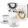 Set illy Ai Weiwei kit 2 cesti cappuccino si 2 farfurii