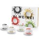 Set illy Ai Weiwei kit 4 cesti espresso si 4 farfurii