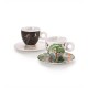 Set illy Biennale 2024 kit 2 cesti cappuccino si 2 farfurii pack B