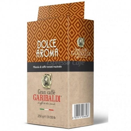 Cafea macinata Garibaldi Dolce Aroma 250gr