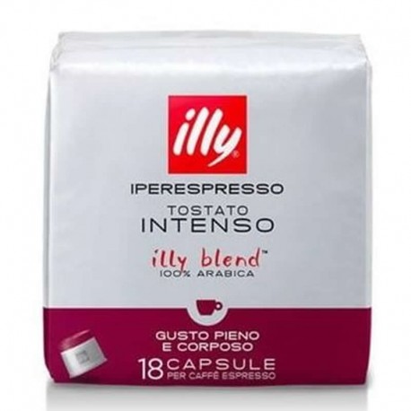 Cafea Illy 18 capsule iperespresso INTENSO